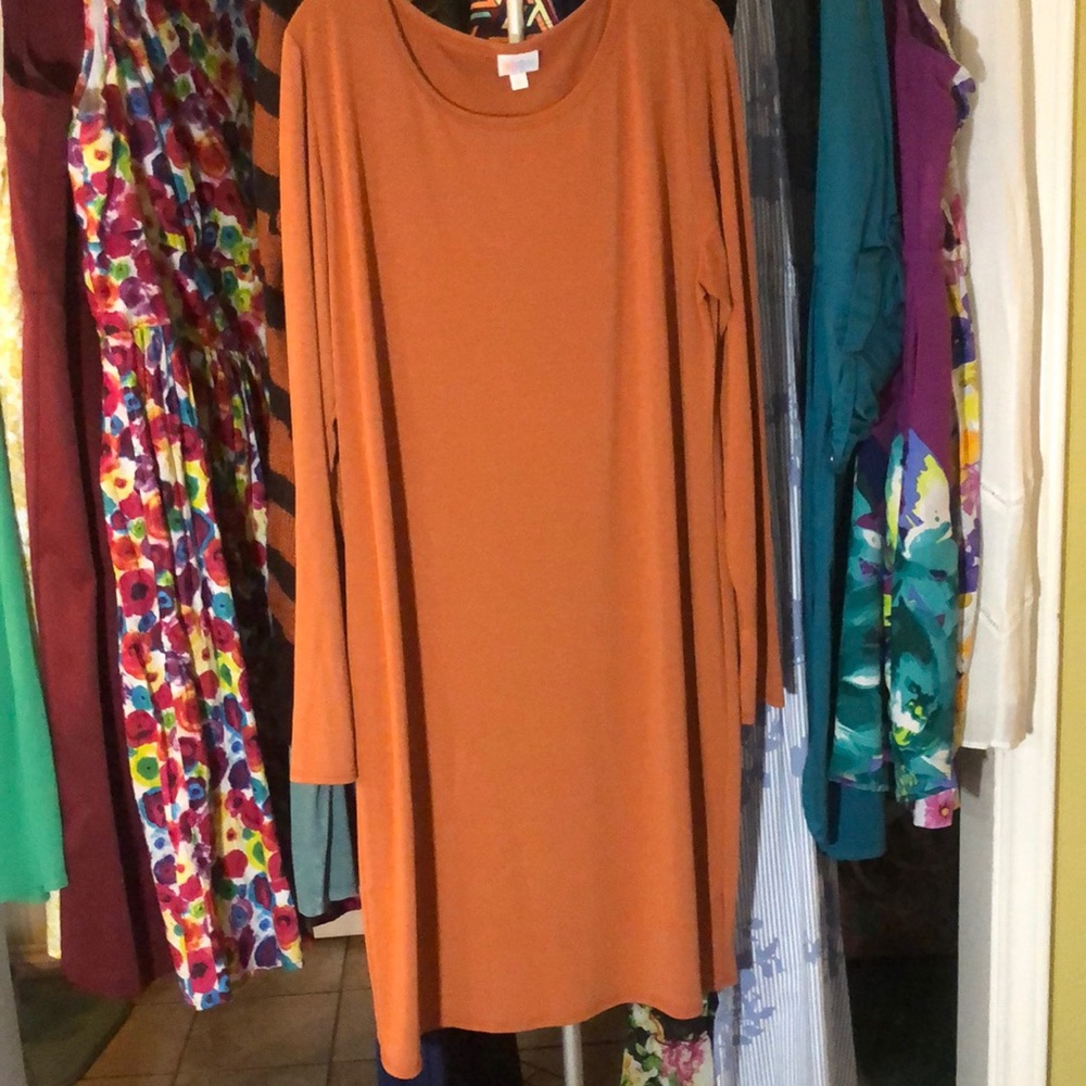 Lu La Roe burnt orange